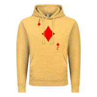 Vintage Mustard jack of diamond deck of cards halloween costume t shirt Vintage Hoodie - trangStudio