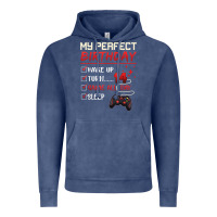 Vintage Denim 14 Year Old Gamer Gift Boy Teen 14th Perfect Birthday Gaming Vintage Hoodie - trangStudio