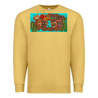 Antique Gold brave turquoise leopard cactus and floral arrow licanse plate Premium Sweatshirt - Artiststas
