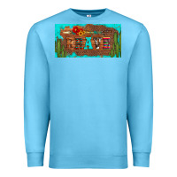 Ocean Blue brave turquoise leopard cactus and floral arrow licanse plate Premium Sweatshirt - Artiststas