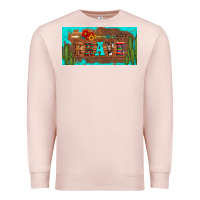 Pale Pink brave turquoise leopard cactus and floral arrow licanse plate Premium Sweatshirt - Artiststas