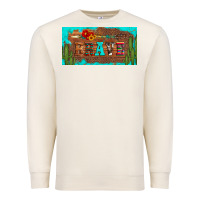 Sandshell brave turquoise leopard cactus and floral arrow licanse plate Premium Sweatshirt - Artiststas