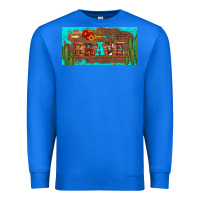 True Royal brave turquoise leopard cactus and floral arrow licanse plate Premium Sweatshirt - Artiststas