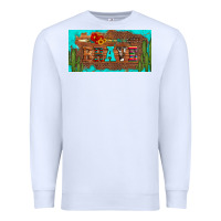 White brave turquoise leopard cactus and floral arrow licanse plate Premium Sweatshirt - Artiststas