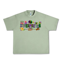 Oil Green interpreter mardi gras Urban Heavy Tee - CowGirlArtShop