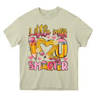 Mossy little miss 100 days smarter Heavy Core Tee - Artiststas