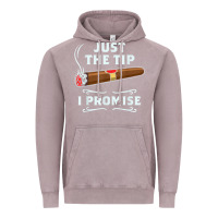 Vintage Zinc Just The Tip Cigar Smoker Gift Funny Cigar Smoking Vintage Hoodie - trangStudio