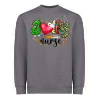 Storm Jolly Nurse Black Heavyweight Sweatshirt - CowhideDigitalArt