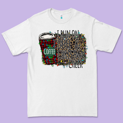 I Run On Coffee And Christmas Cheer Premium Tee Designed By Bettercallsaul