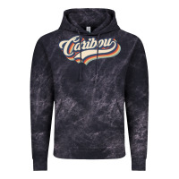 I Love Caribou City Usa Retro Vintage Vintage Hoodie | Teevron