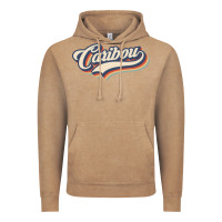 Vintage Coffee I Love Caribou City Usa Retro Vintage Vintage Hoodie - trangStudio