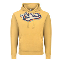 Vintage Mustard I Love Caribou City Usa Retro Vintage Vintage Hoodie - trangStudio