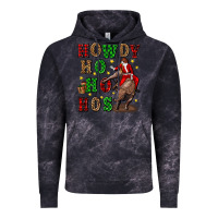 Cloud Black howdy ho ho hos christmas Vintage Hoodie - CowGirlArtShop
