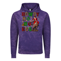 Cloud Purple howdy ho ho hos christmas Vintage Hoodie - CowGirlArtShop