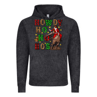 Vintage Black howdy ho ho hos christmas Vintage Hoodie - CowGirlArtShop