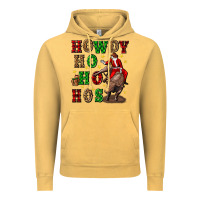 Vintage Mustard howdy ho ho hos christmas Vintage Hoodie - CowGirlArtShop