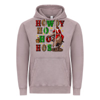 Vintage Zinc howdy ho ho hos christmas Vintage Hoodie - CowGirlArtShop
