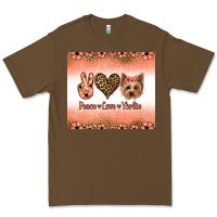 Cacao peace love yorkie Premium Tee - Jasminsmagicworld