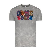 Cloud Rock Game day red and blue Vintage Tee - HowdyJamesFarm