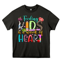 Asphalt feeding kids is a work of heart Heavy Core Tee - Artiststas