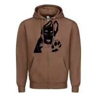 Chestnut German Shepherd German Shepherd Puppy Zipper Hoodie - trangStudio