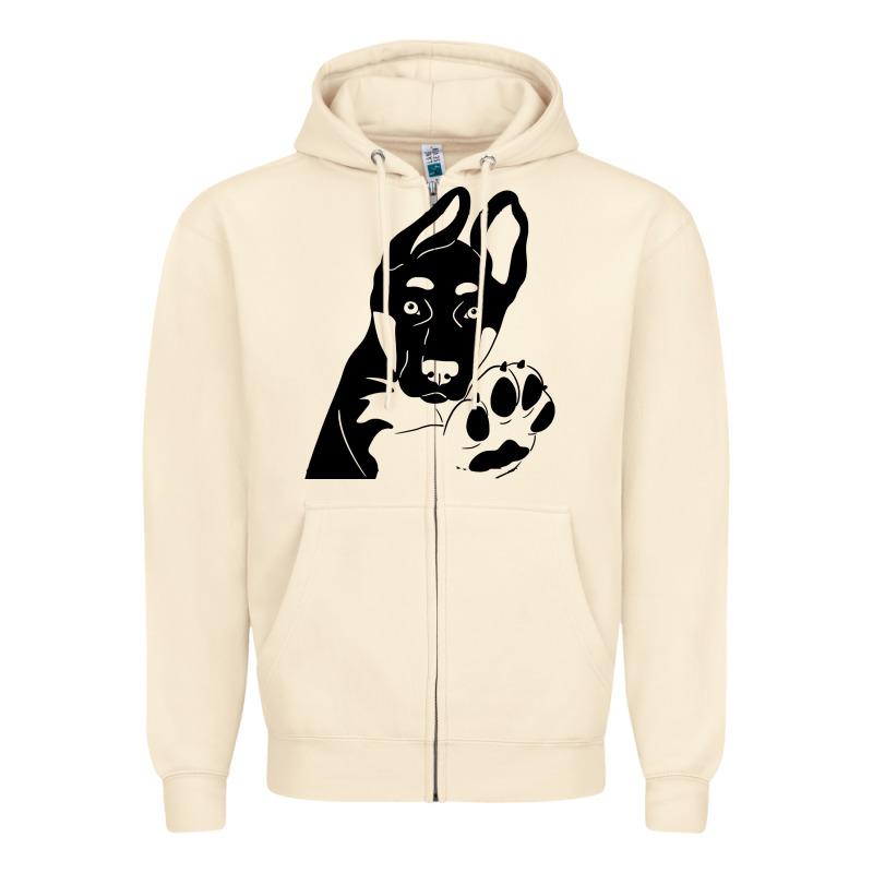 German Shepherd German Shepherd Puppy Zipper Hoodie by trangStudio | Teevron