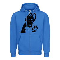 True Royal German Shepherd German Shepherd Puppy Zipper Hoodie - trangStudio