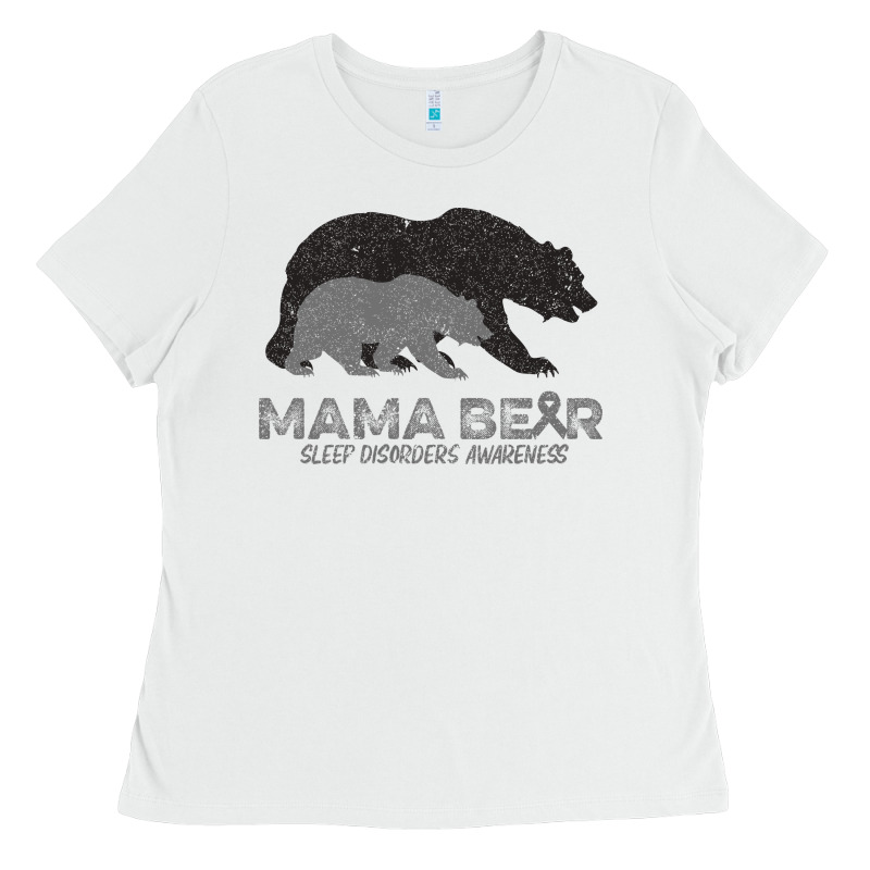 Mama Bear Sleep Disorders Awareness Ladies Tee by Bettercallsaul | Teevron