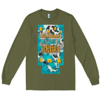Army Green Mama needs a drink slim can cooler mother's day Long Sleeve Tee - HowdyJamesFarm