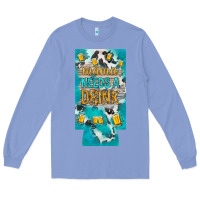 Colony Blue Mama needs a drink slim can cooler mother's day Long Sleeve Tee - HowdyJamesFarm