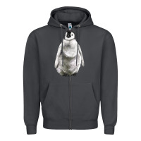 Smoke baby penguin Zipper Hoodie - LillyAllenDesigns