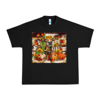 Black fall heifer cow Urban Heavy Tee - RanaPortraitStore