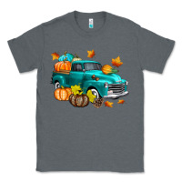 Charcoal Heather Fall Farm Truck Classic Tee - texasbilliewilder