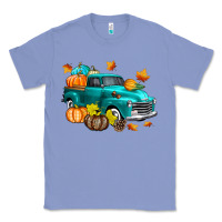 Colony Blue Fall Farm Truck Classic Tee - texasbilliewilder