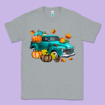 Fall Farm Truck Classic Tee Designed By Texasbilliewilder
