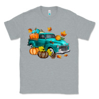 Heather Grey Fall Farm Truck Classic Tee - texasbilliewilder