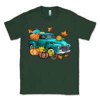 Sports Green Fall Farm Truck Classic Tee - texasbilliewilder