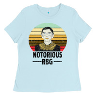 Baby Blue Notorious RBG Ladies Tee - Bettercallsaul