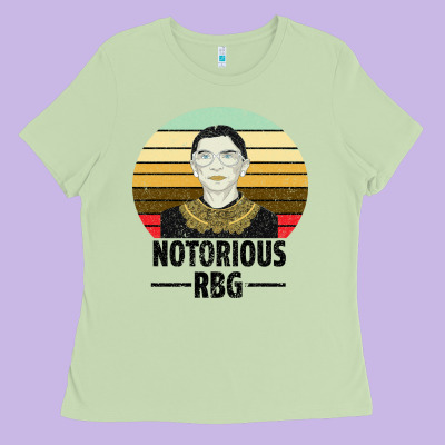 Notorious Rbg Ladies Tee Designed By Bettercallsaul