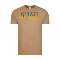 Vintage Coffee native American feathers Vintage Tee - TumblerDesignByShophia