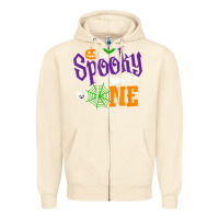 Sandshell spooky one boy halloween 1st birthday matching family t shirt Zipper Hoodie - trangStudio