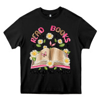 Black read books change the world artiststas Heavy Core Tee - Artiststas
