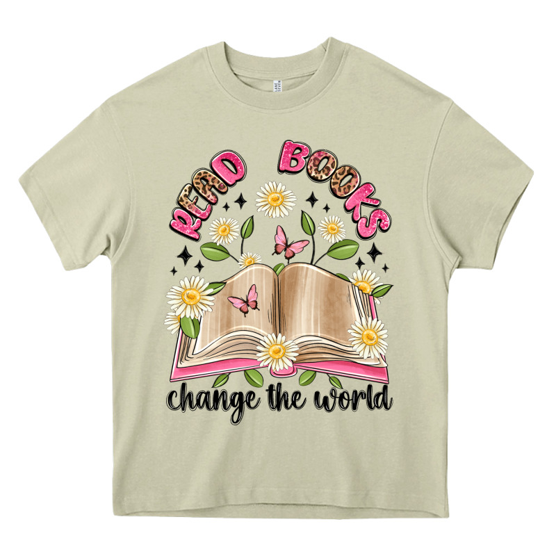Read Books Change The World Artiststas Heavy Core Tee by Artiststas | Teevron