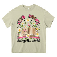 Mossy read books change the world artiststas Heavy Core Tee - Artiststas