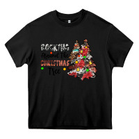 Black rocking around the christmas tree Heavy Core Tee - JahusDesignShop