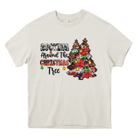 Cream rocking around the christmas tree Heavy Core Tee - JahusDesignShop