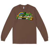 Chestnut Tennessee map St. Patrick's Long Sleeve Tee - CowGirlArtShop