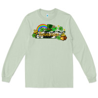 Matcha Tennessee map St. Patrick's Long Sleeve Tee - CowGirlArtShop