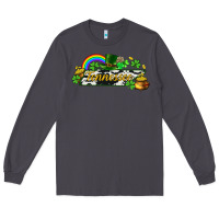 Smoke Tennessee map St. Patrick's Long Sleeve Tee - CowGirlArtShop