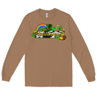 Toasted Coconut Tennessee map St. Patrick's Long Sleeve Tee - CowGirlArtShop
